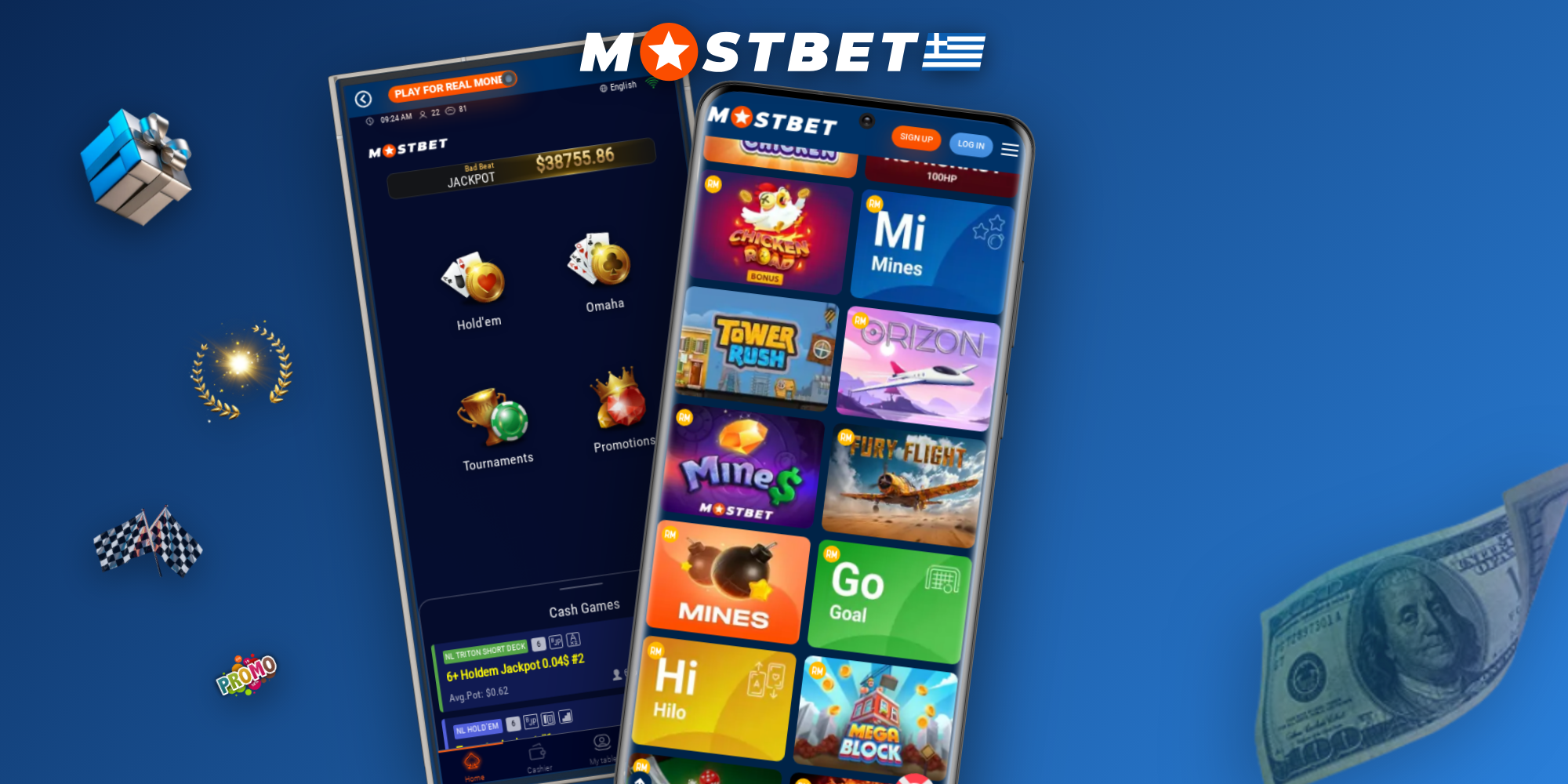 Η Mostbet app σε Android και iOS smartphone με αθλητικά στοιχήματα και καζίνο