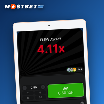 Εικονίδιο auto-cashout στο Mostbet Aviator με στόχο πολλαπλασιαστή 2.00x και αυτόματη είσπραξη