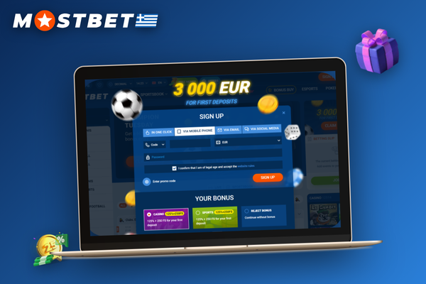Νέος Mostbet λογαριασμός — άτομο συμπληρώνει σωστά τη φόρμα εγγραφής